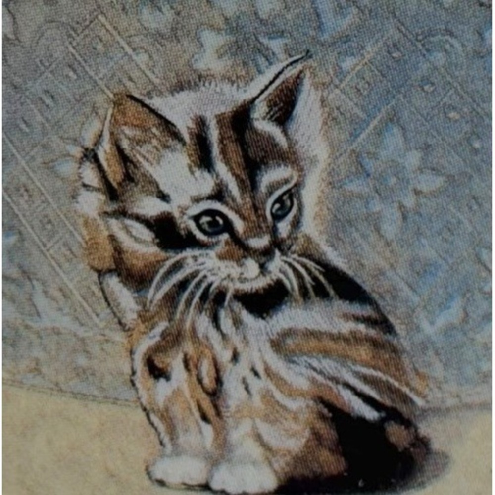 Vintage 1991 Potpourri Press Calico Cats Kitten Ceramic Mug Made In Korea 3.625" - Picture 8 of 8